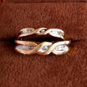 10K Wedding Rings for His and Her